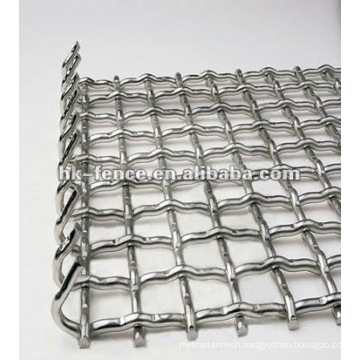 mine screen with hook /crimped wire mesh